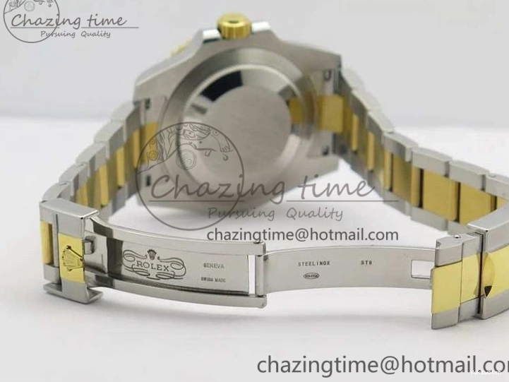 YG 116613LN Noob On Submariner SS Black V5 A2836 Bracelet Dial Edition 1:1 Best 0403